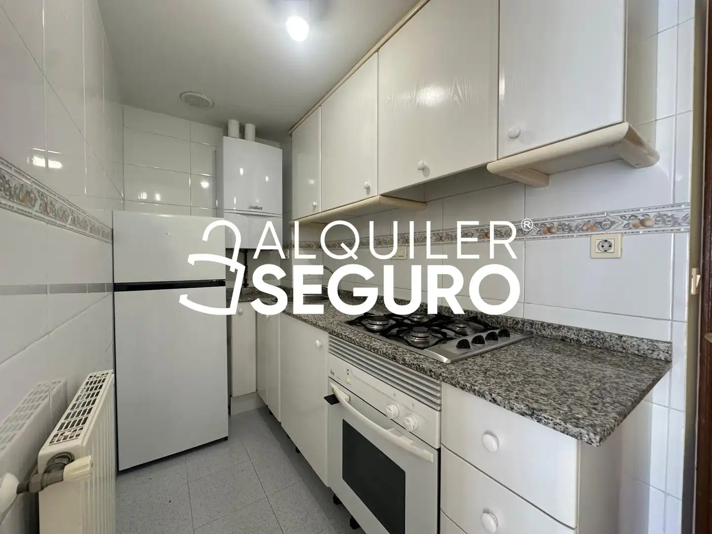 Cocina de Piso de alquiler en Valencia con Aire acondicionado y Amueblado