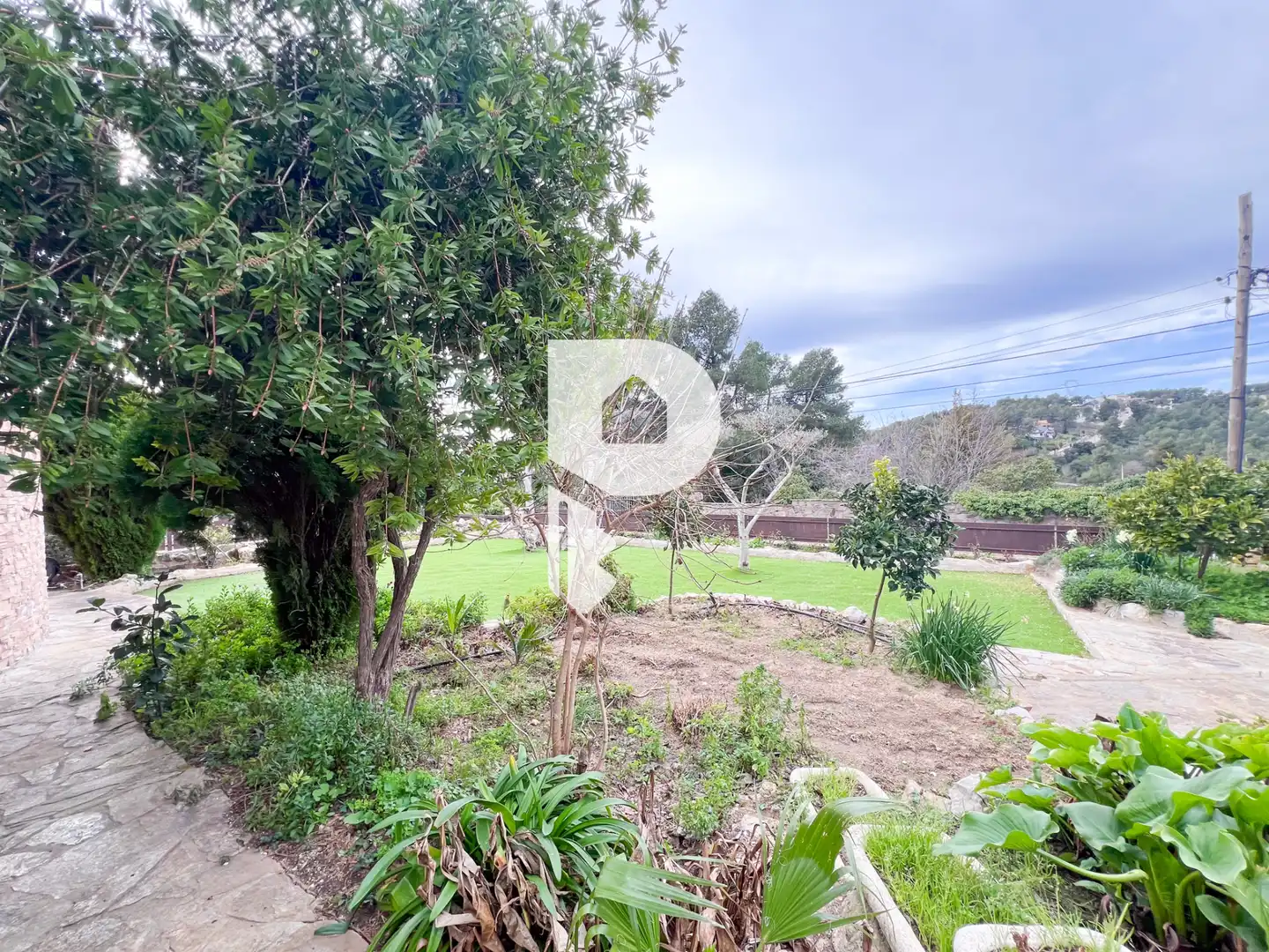 Jardí de Casa o xalet en venda en Vallirana amb Aire condicionat, Calefacció i Jardí privat