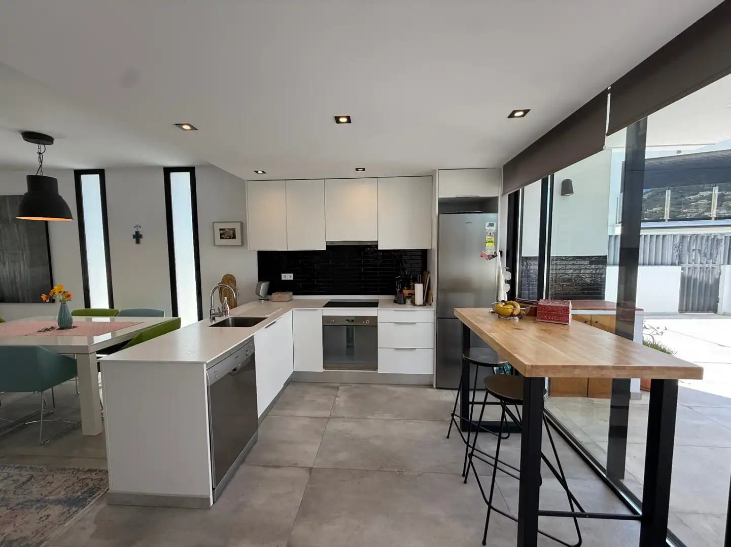 Kitchen of Houses for sale in Santa Eulària des Riu  with Air Conditioner, Heating and Terrace