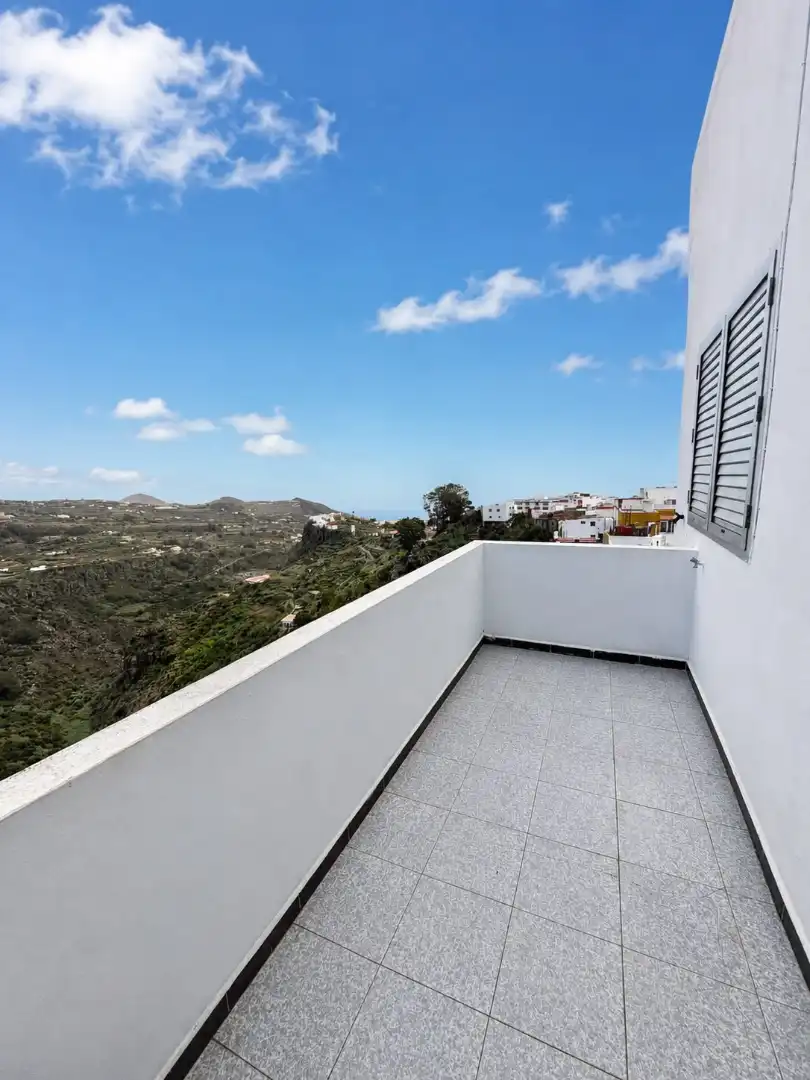 Terraza de Piso en venta en Moya (Las Palmas) con Balcón