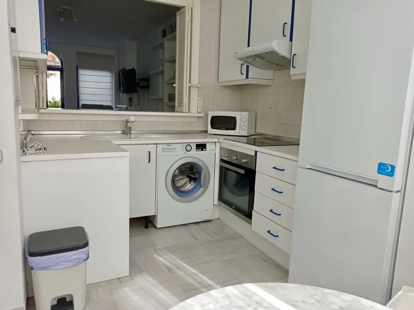 Küche von Maisonette zur Miete in Marbella mit Klimaanlage, Heizung und Terrasse