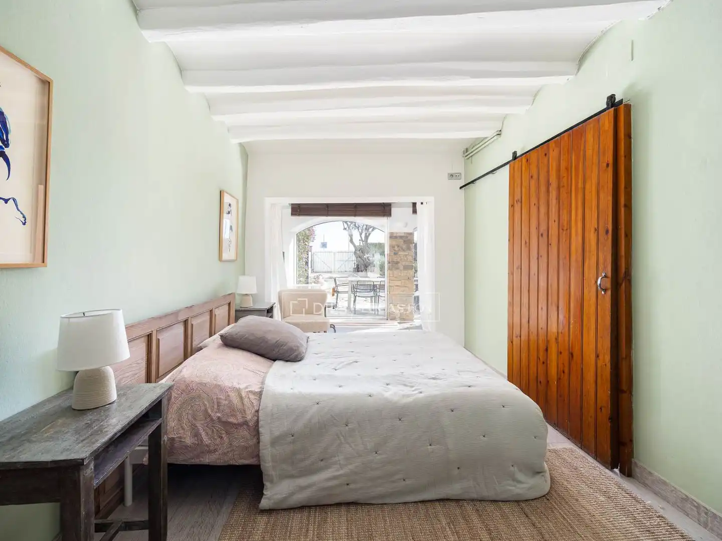 Habitación de Casa o chalet de alquiler en Caldes d'Estrac con Aire acondicionado, Calefacción y Jardín privado
