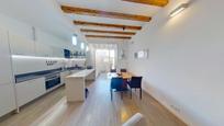 Kitchen of Flat for sale in  Barcelona Capital  with Terrace, Furnished and Balcony