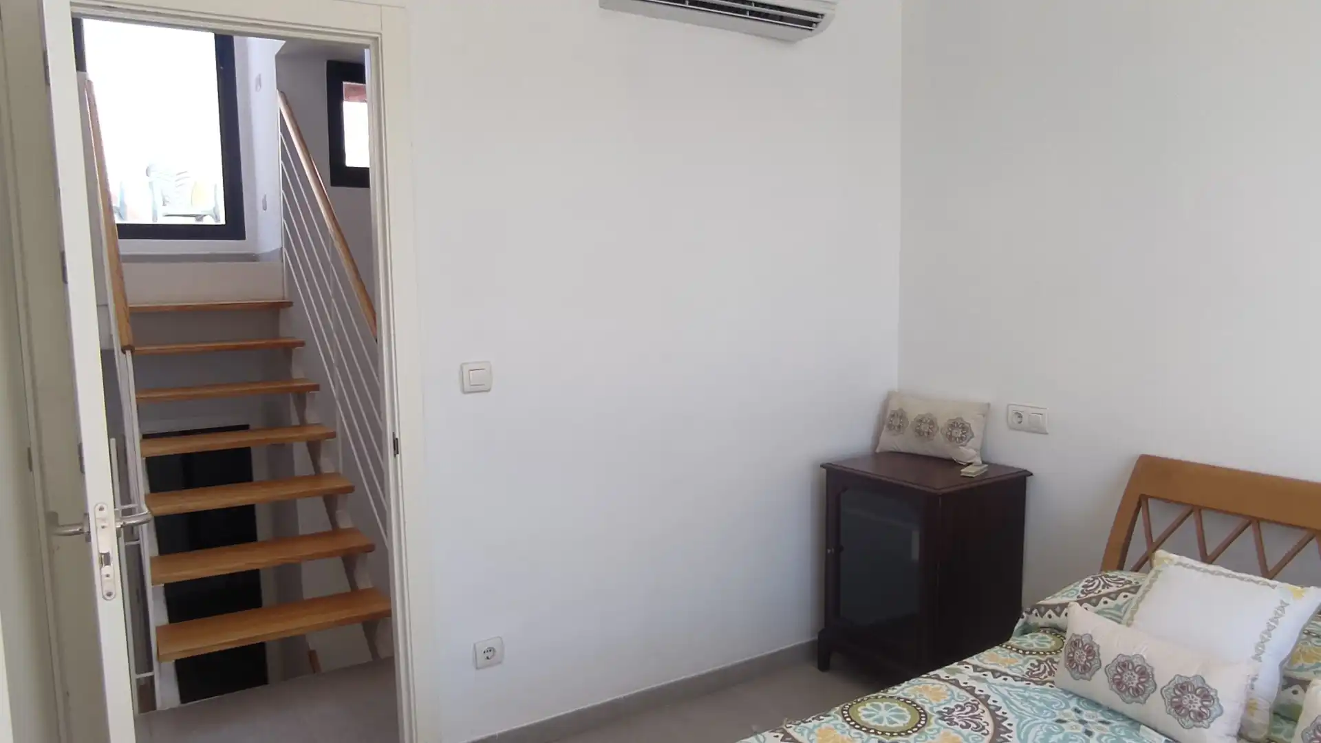 Schlafzimmer von Maisonette zum Verkauf in Vera mit Klimaanlage, Heizung und Privatgarten