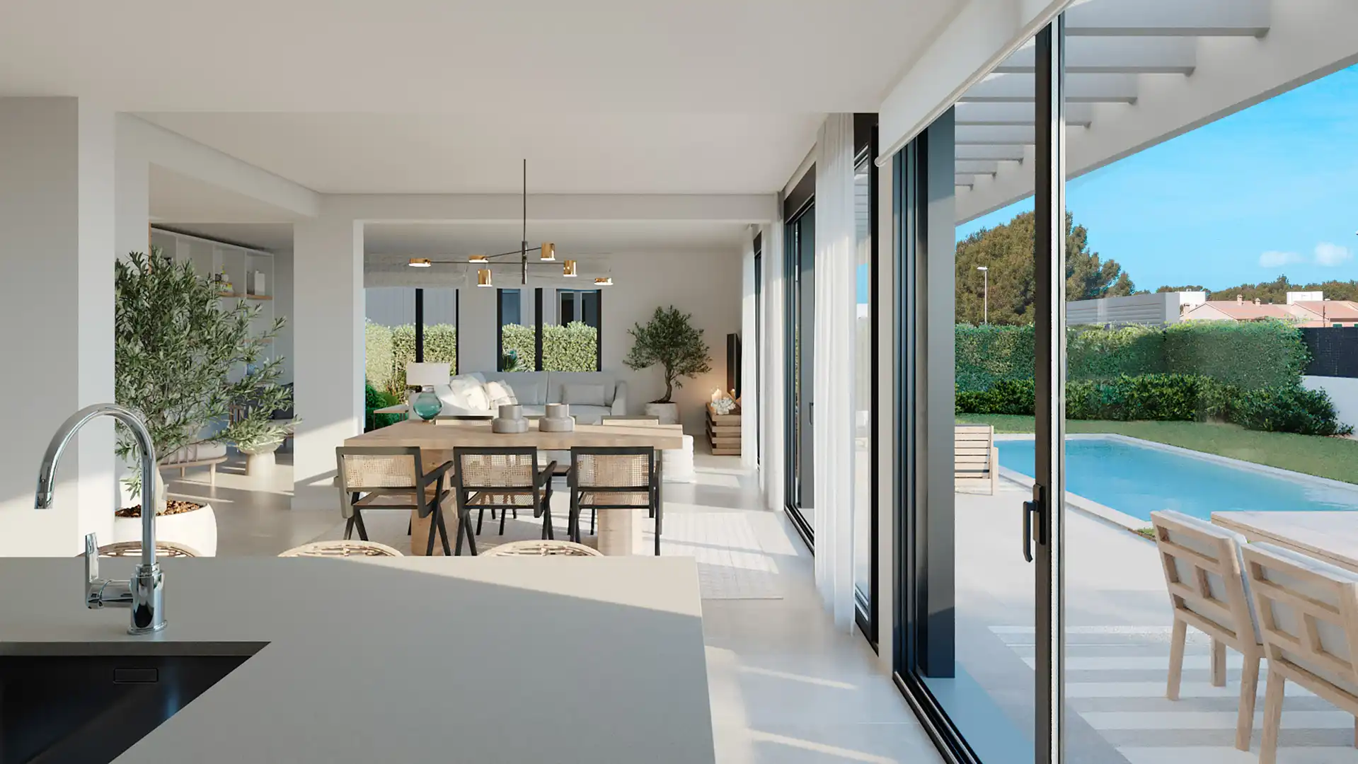 Terrace of Country homes for sale in Llucmajor  with Air Conditioner, Heating and Terrace