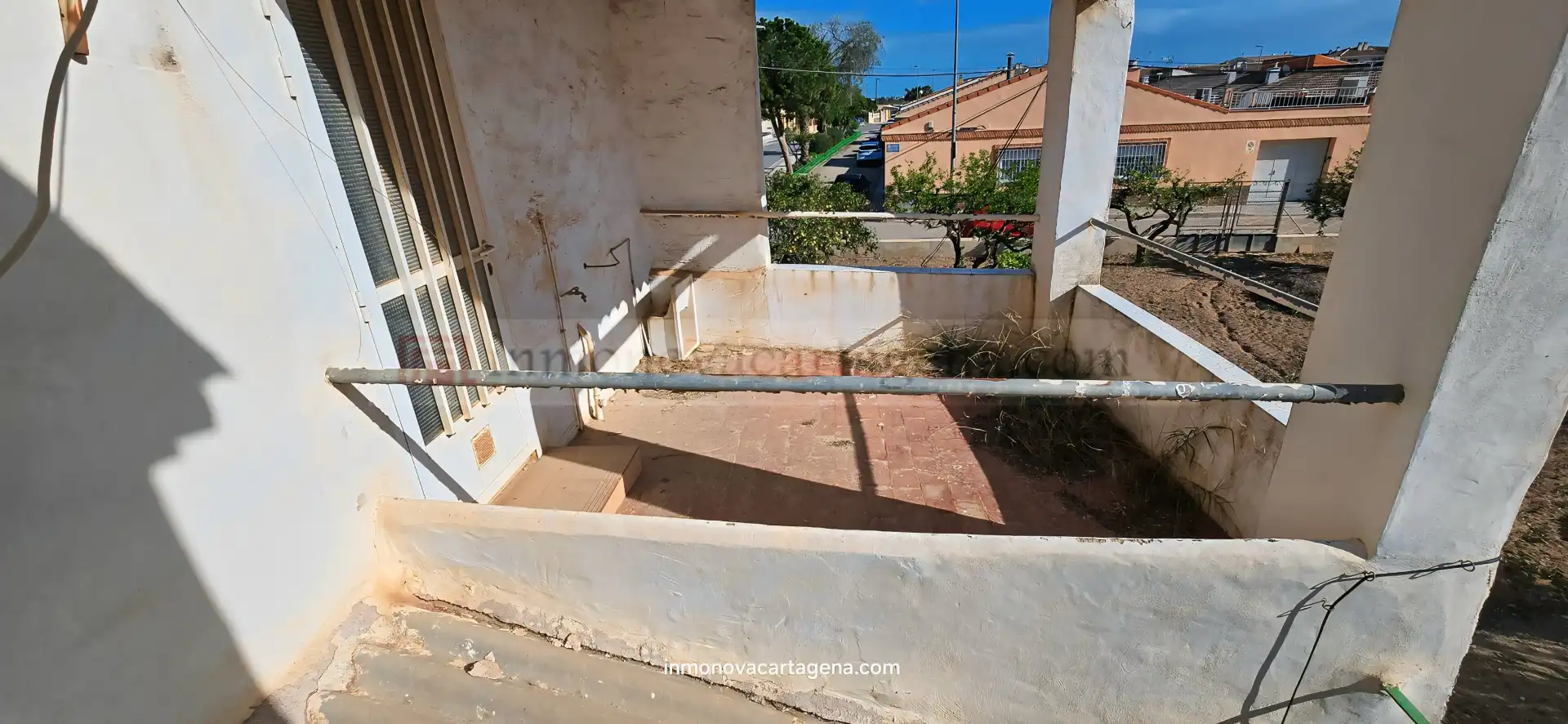 Vista exterior de Casa o chalet en venta en Cartagena con Aire acondicionado, Jardín privado y Terraza