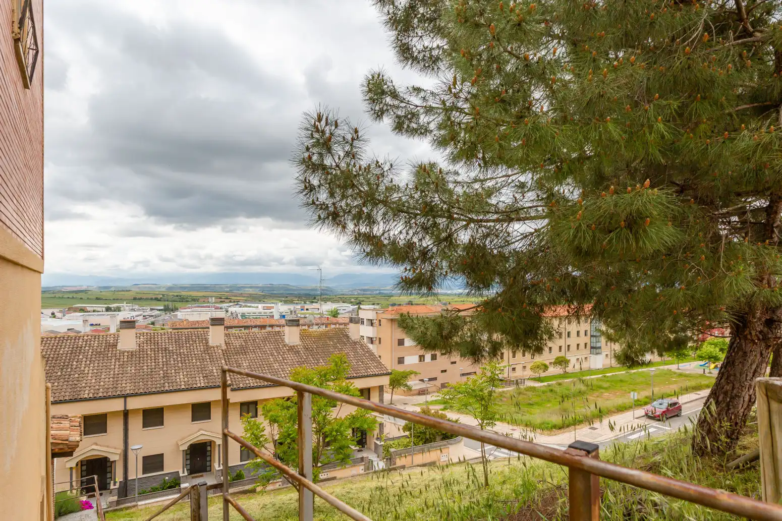 Vista exterior de Piso en venta en Viana con Calefacción y Trastero