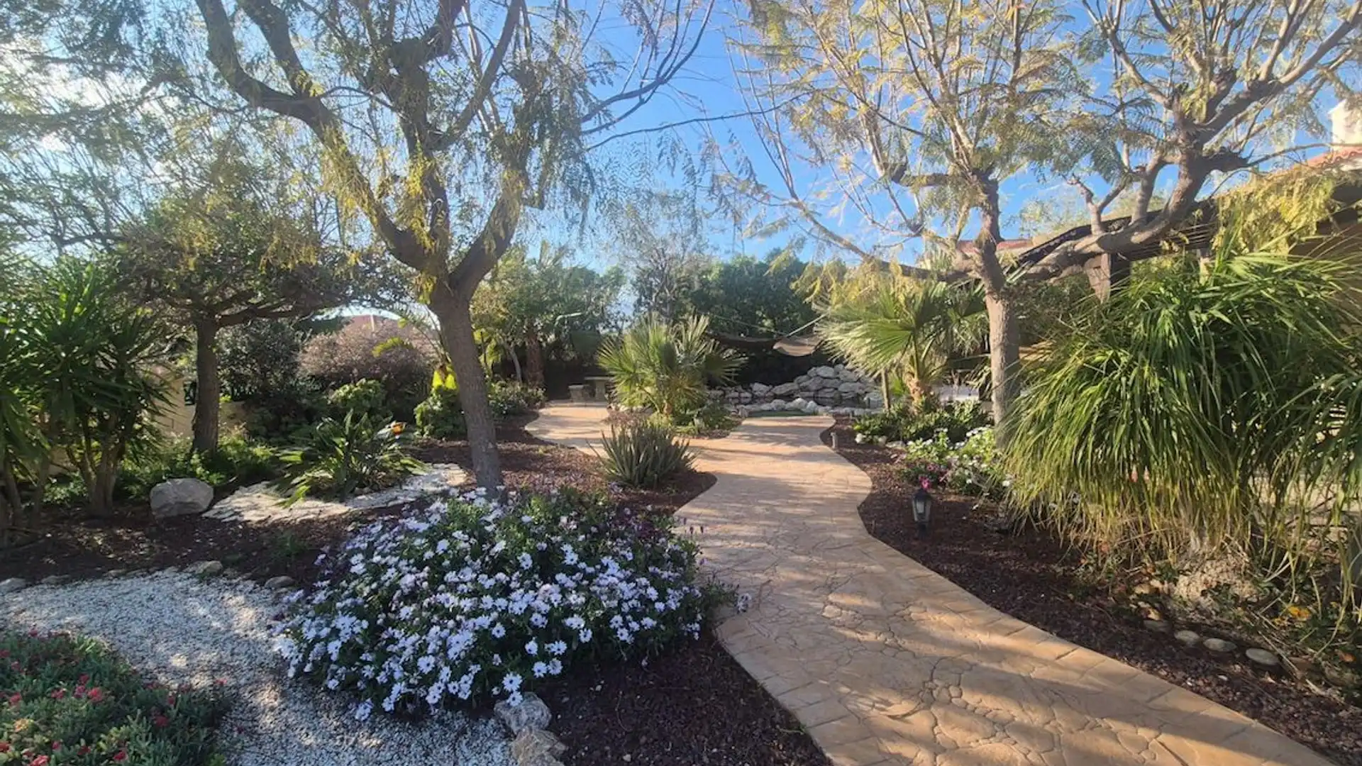 Jardín de Casa o chalet en venta en Busot con Aire acondicionado y Terraza