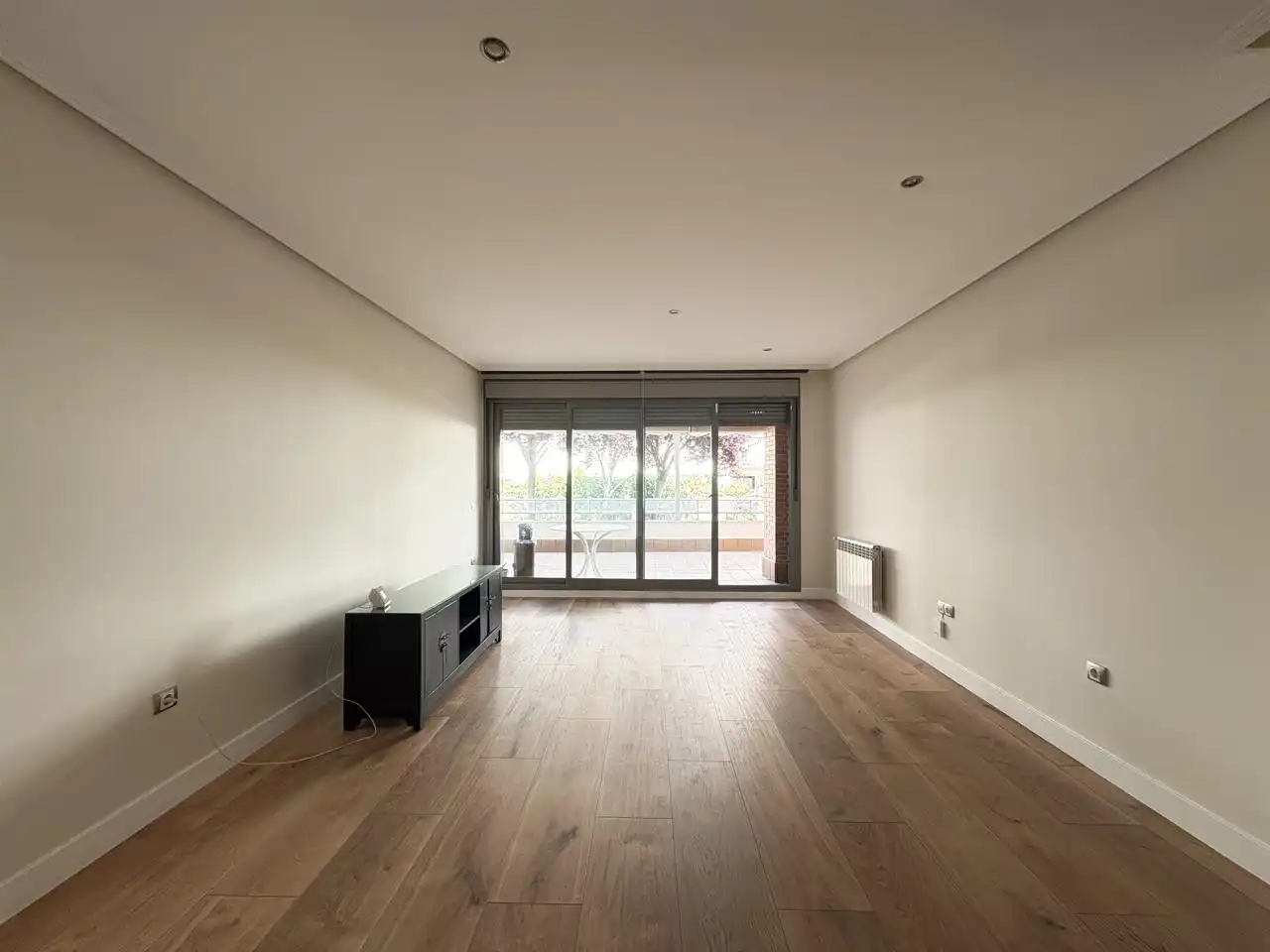 Sala de estar de Planta baja de alquiler en Las Rozas de Madrid con Aire acondicionado, Calefacción y Terraza