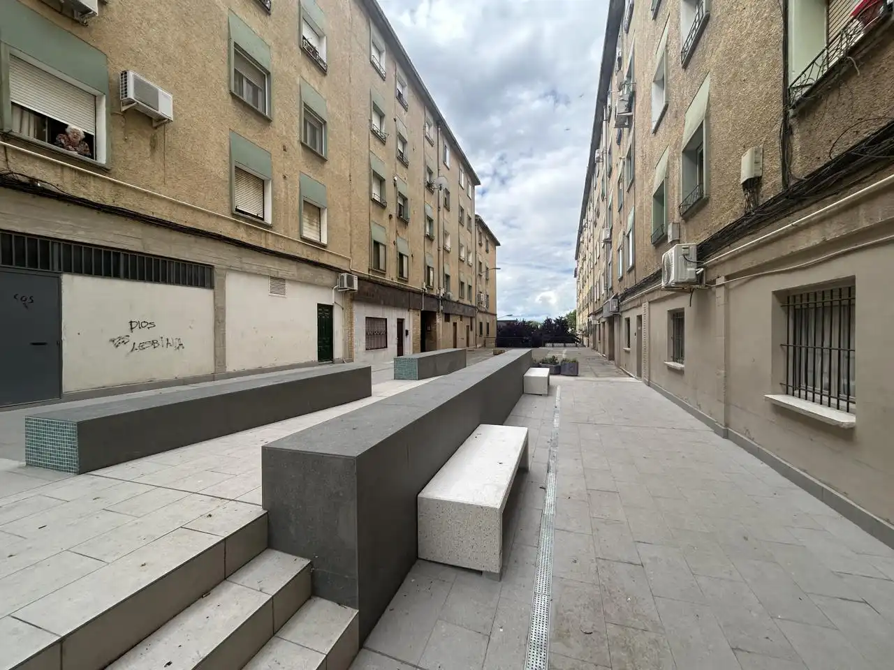 Vista exterior de Pis en venda en Tudela