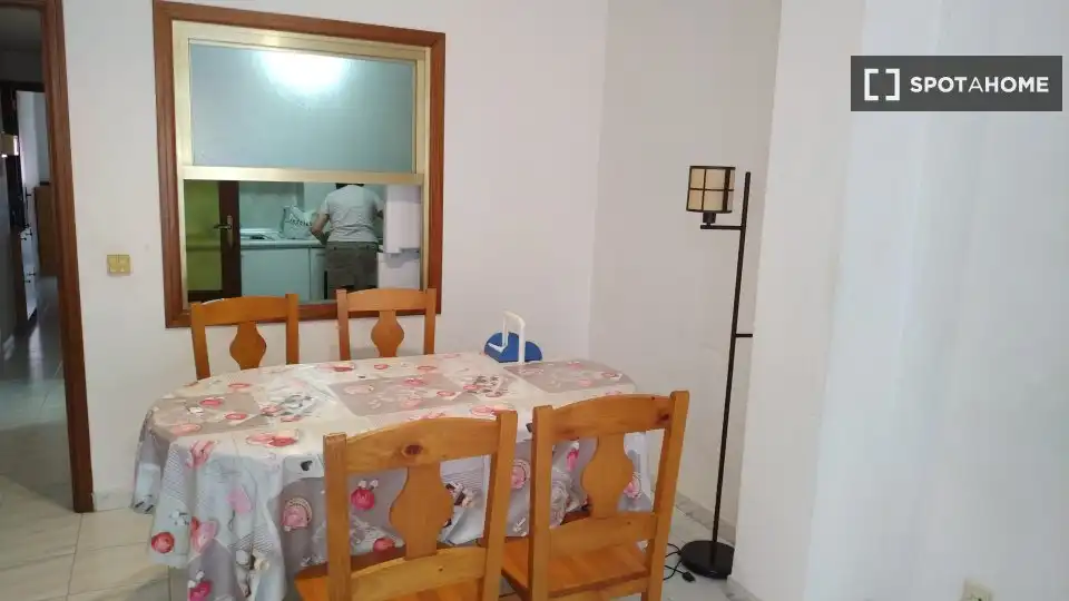 Esszimmer von Wohnungen zur untervermieten in Benidorm mit Klimaanlage, Terrasse und Möbliert