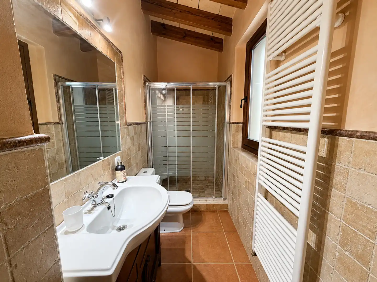 Baño de Casa o chalet de alquiler en Deià con Aire acondicionado, Calefacción y Jardín privado