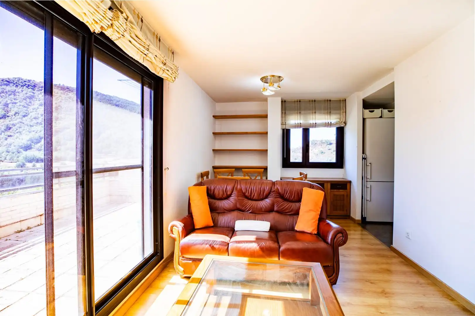 Living room of Flat for sale in Sabiñánigo  with Heating, Terrace and Storage room