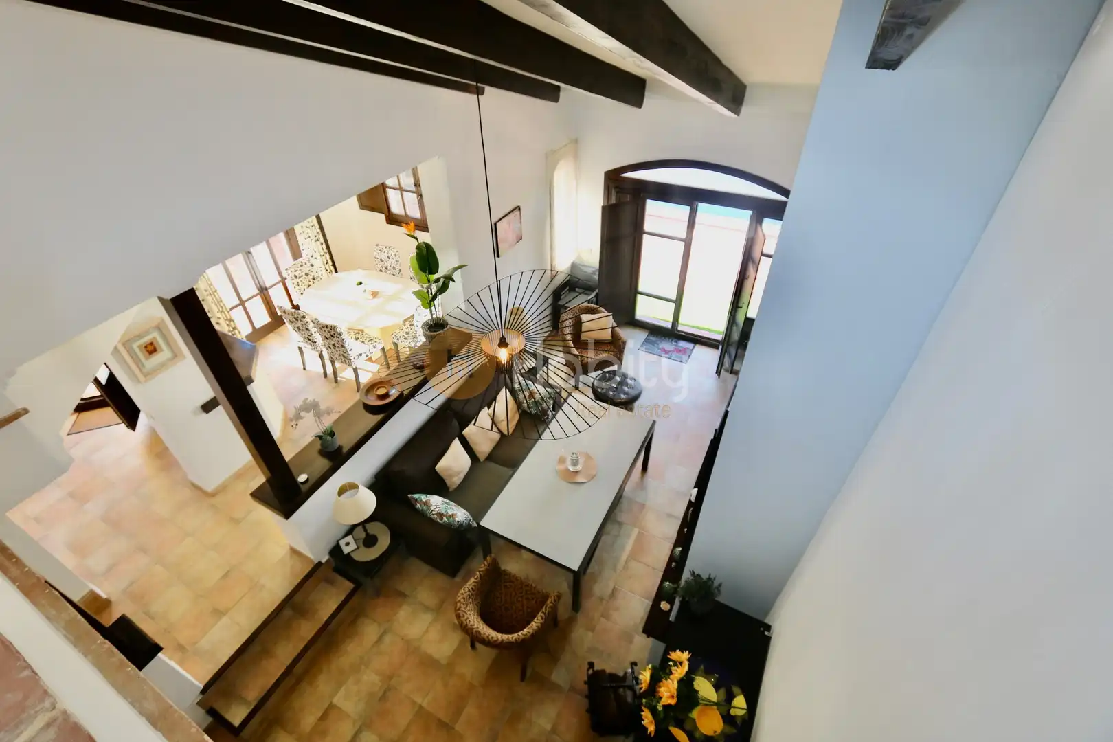 Sala d'estar de Casa o xalet en venda en Fuente Álamo de Murcia amb Aire condicionat, Calefacció i Jardí privat