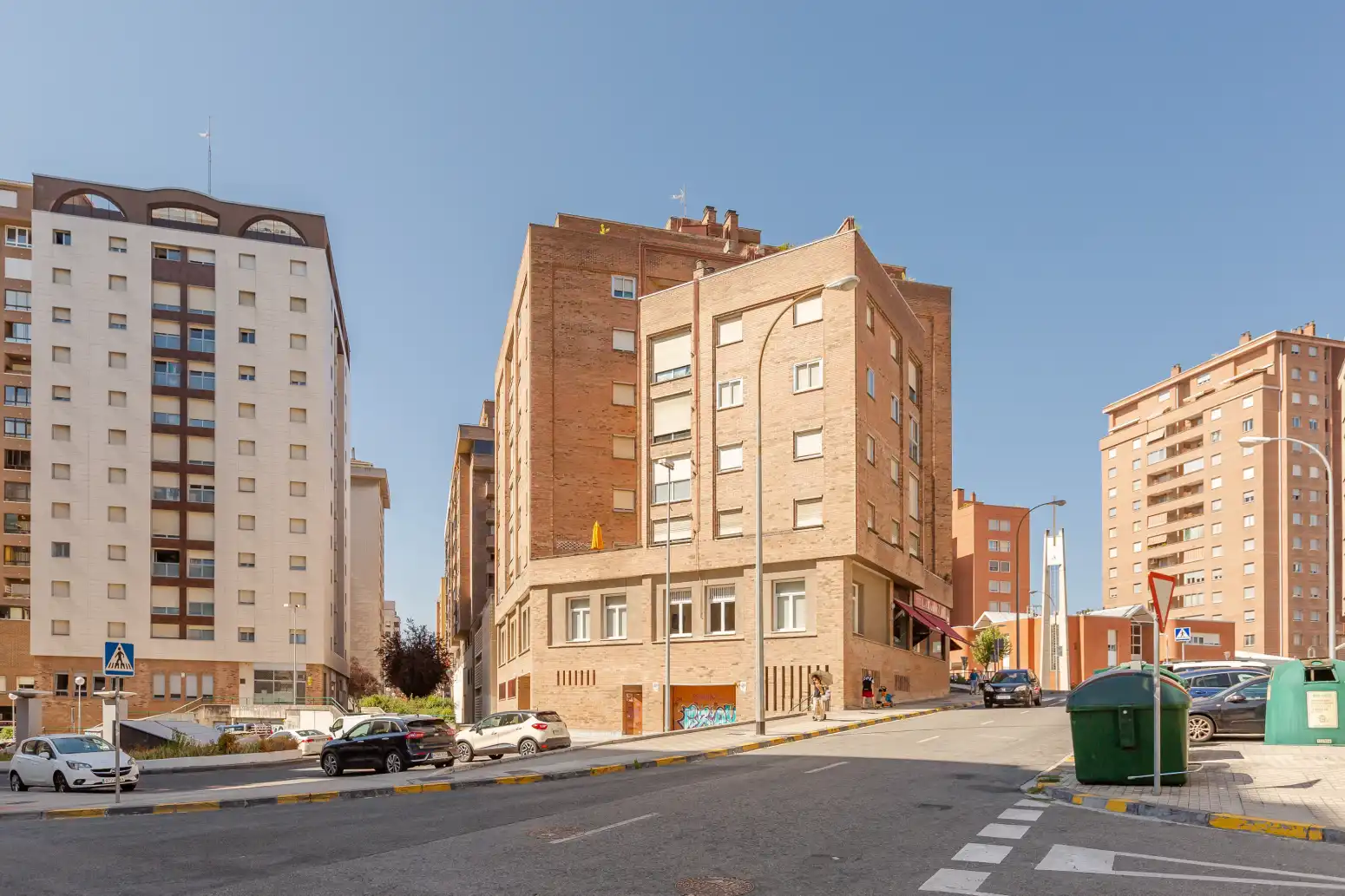 Vista exterior de Pis en venda en  Pamplona / Iruña amb Calefacció, Terrassa i Traster