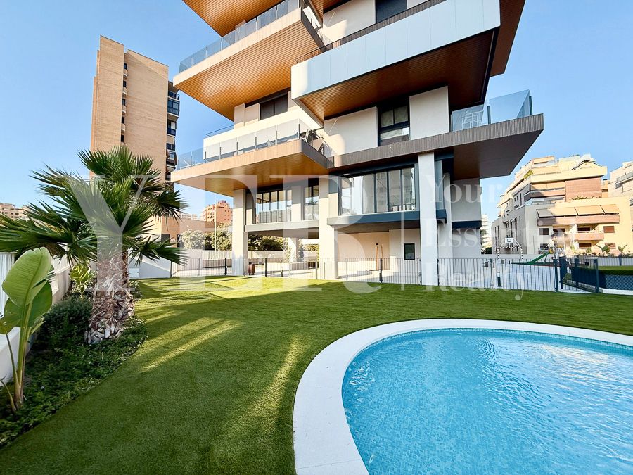 Exterior view of Flat for sale in Alicante / Alacant  with Air Conditioner, Terrace and Oven