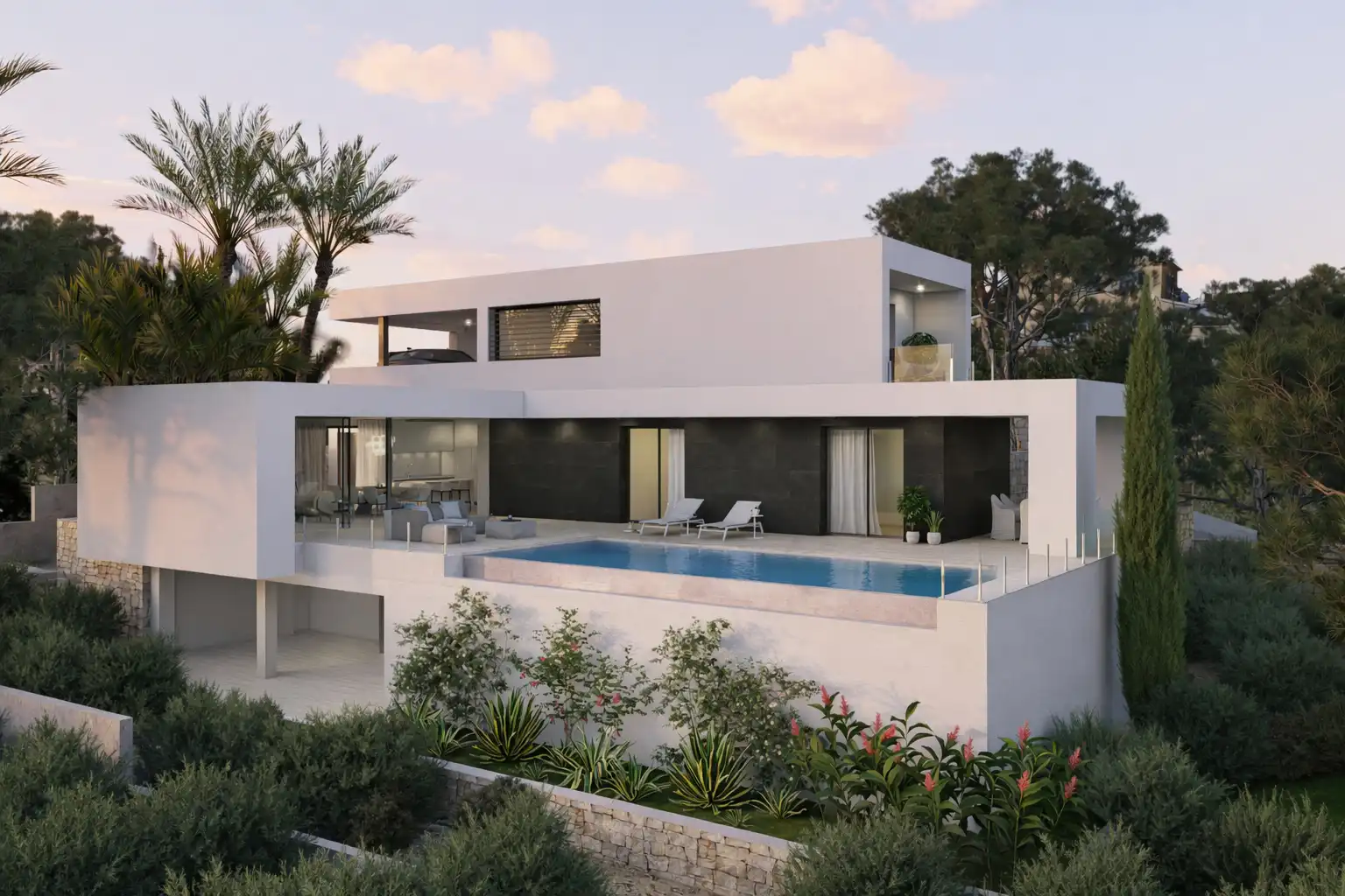 Neubau-Villa mit Pool zum Verkauf in Urbanizacion Cumbre del Sol-magnolias 92, imagen 9