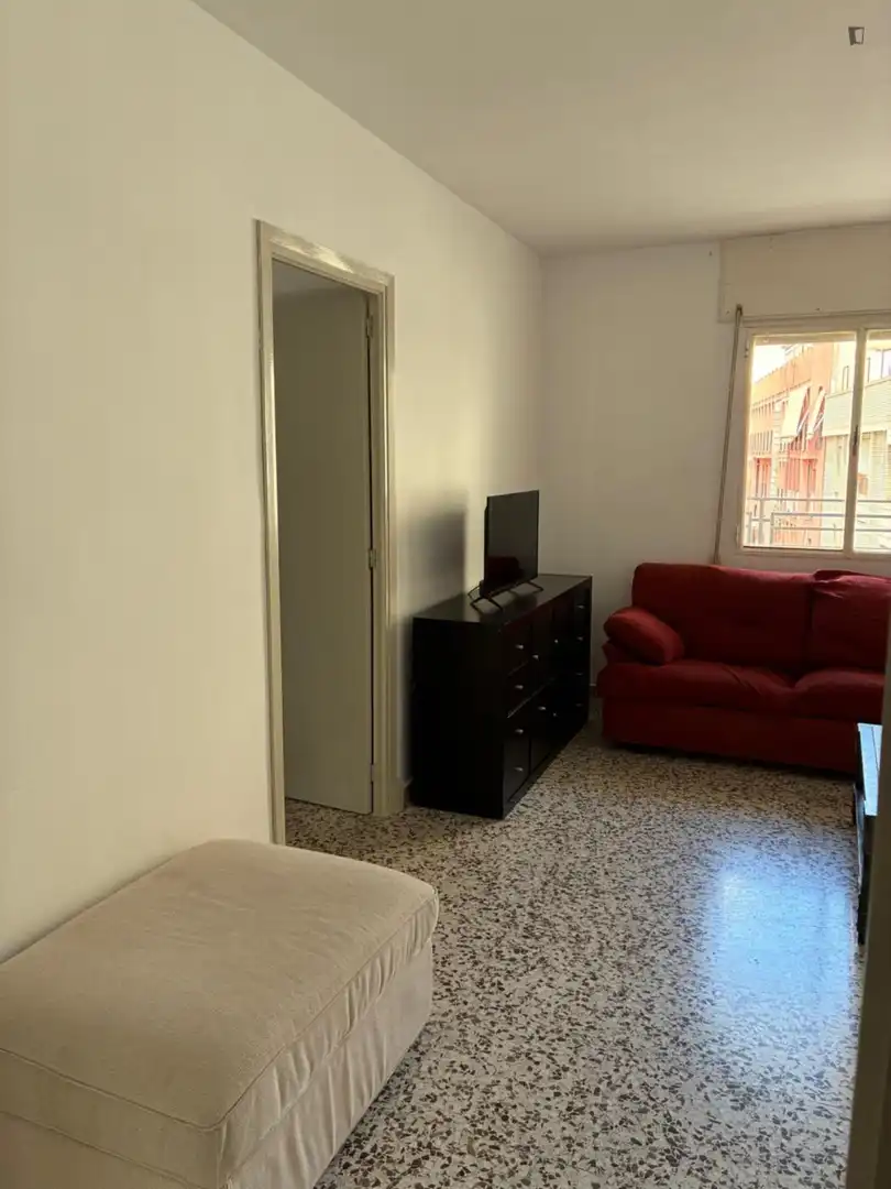 Sala d'estar de Apartament per a compartir en Murcia amb Moblat, Forn i Rentadora