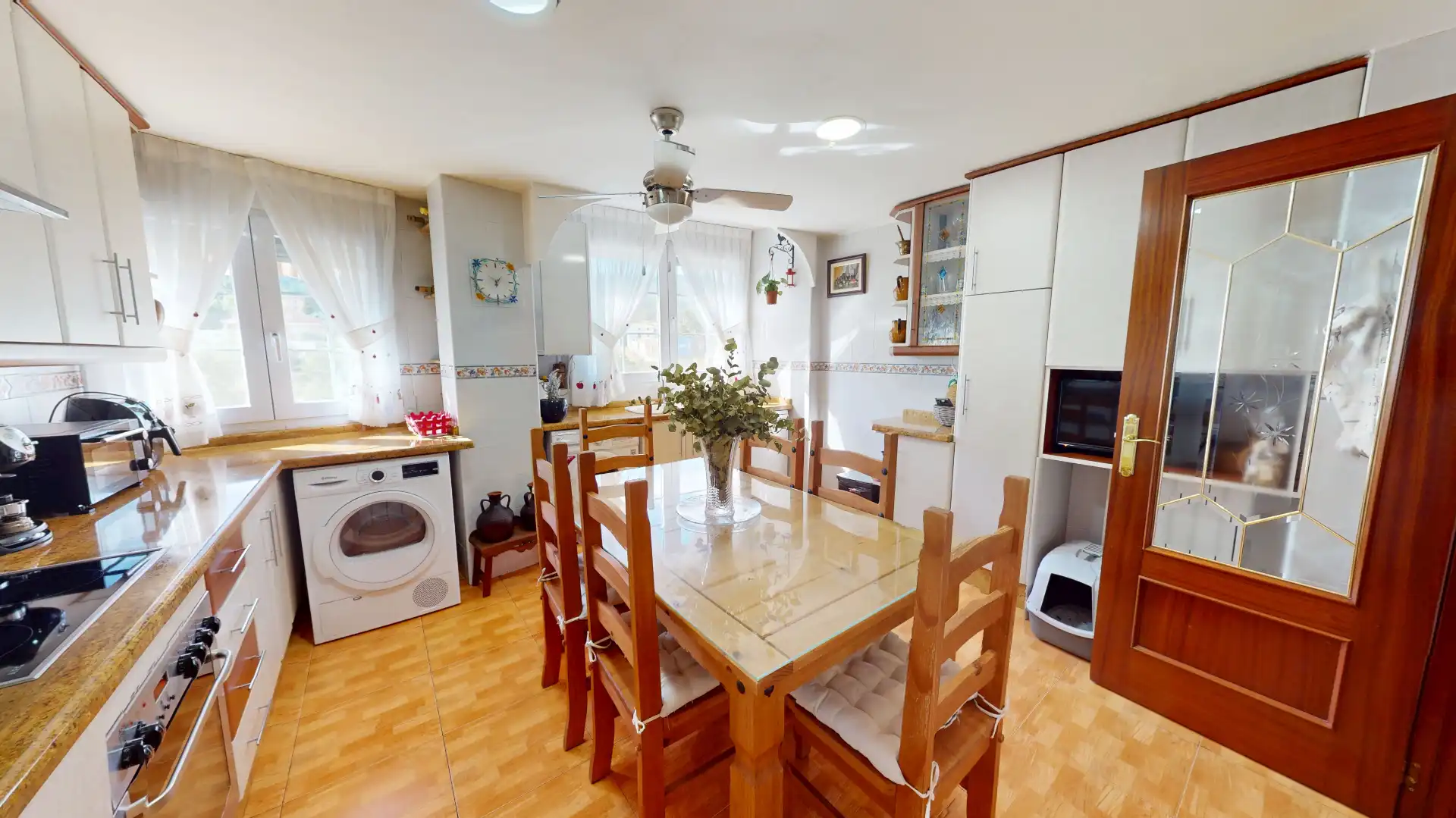 Cocina de Piso en venta en Alcoy / Alcoi con Aire acondicionado, Parquet y Trastero
