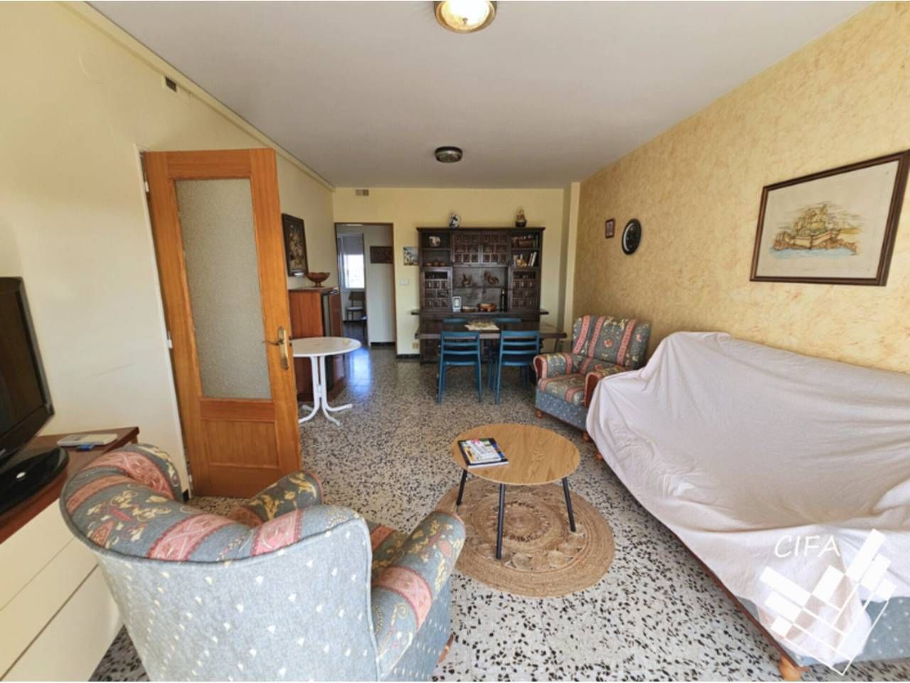 Sala de estar de Piso en venta en Vinaròs con Aire acondicionado, Calefacción y Terraza