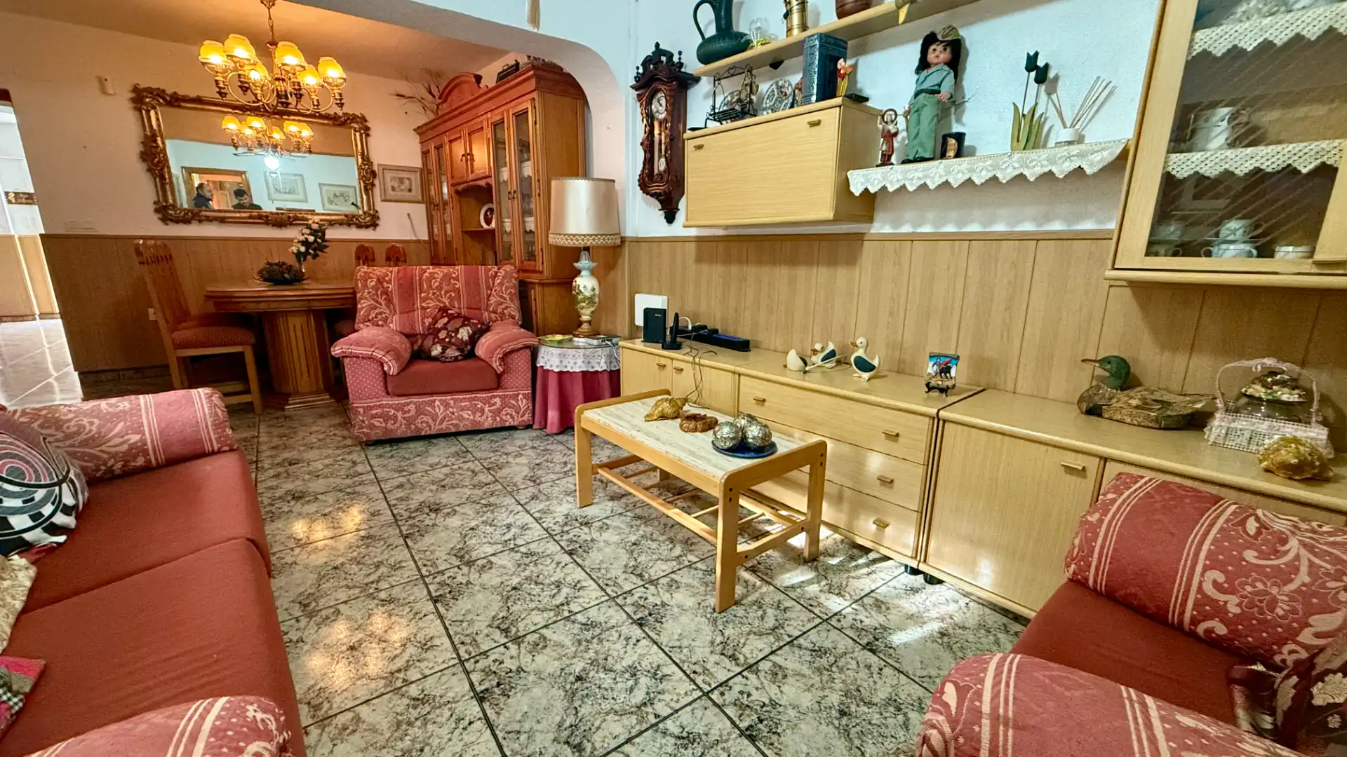 Living room of Houses for sale in Roquetas de Mar  with Terrace and Furnished