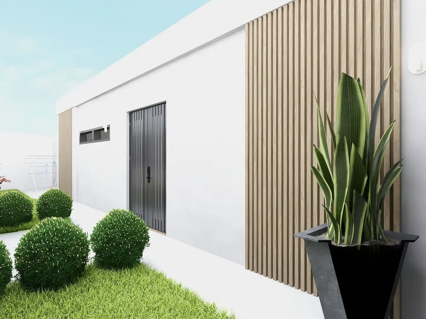 Vista exterior de Casa o xalet en venda en Vilanova de Arousa amb Aire condicionat, Calefacció i Jardí privat