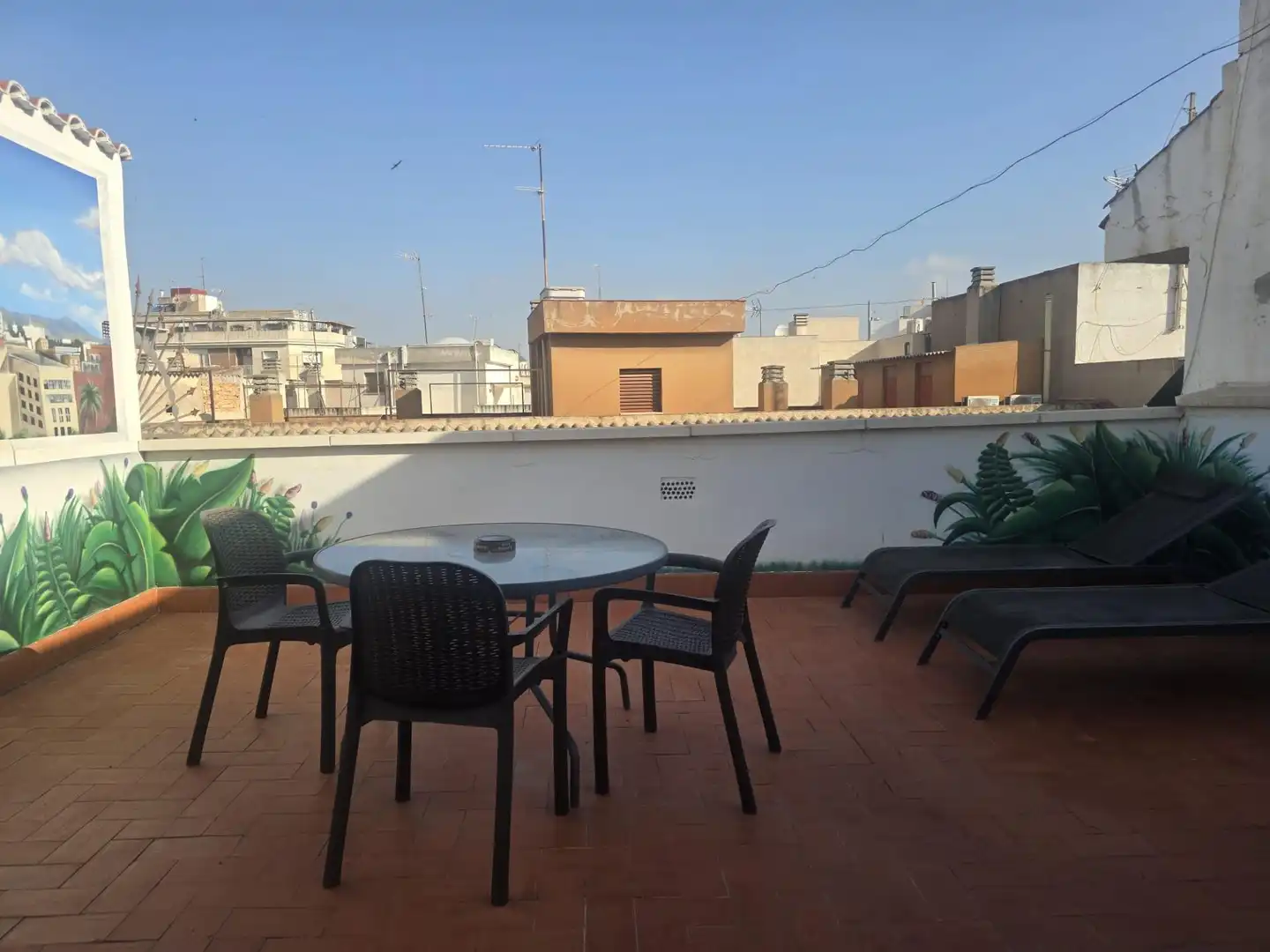 Terrassa de Àtic de lloguer en Murcia amb Aire condicionat, Terrassa i Moblat
