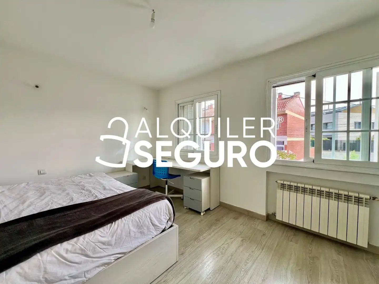 Dormitori de Casa o xalet de lloguer en Madrid amb Aire condicionat, Calefacció i Terrassa