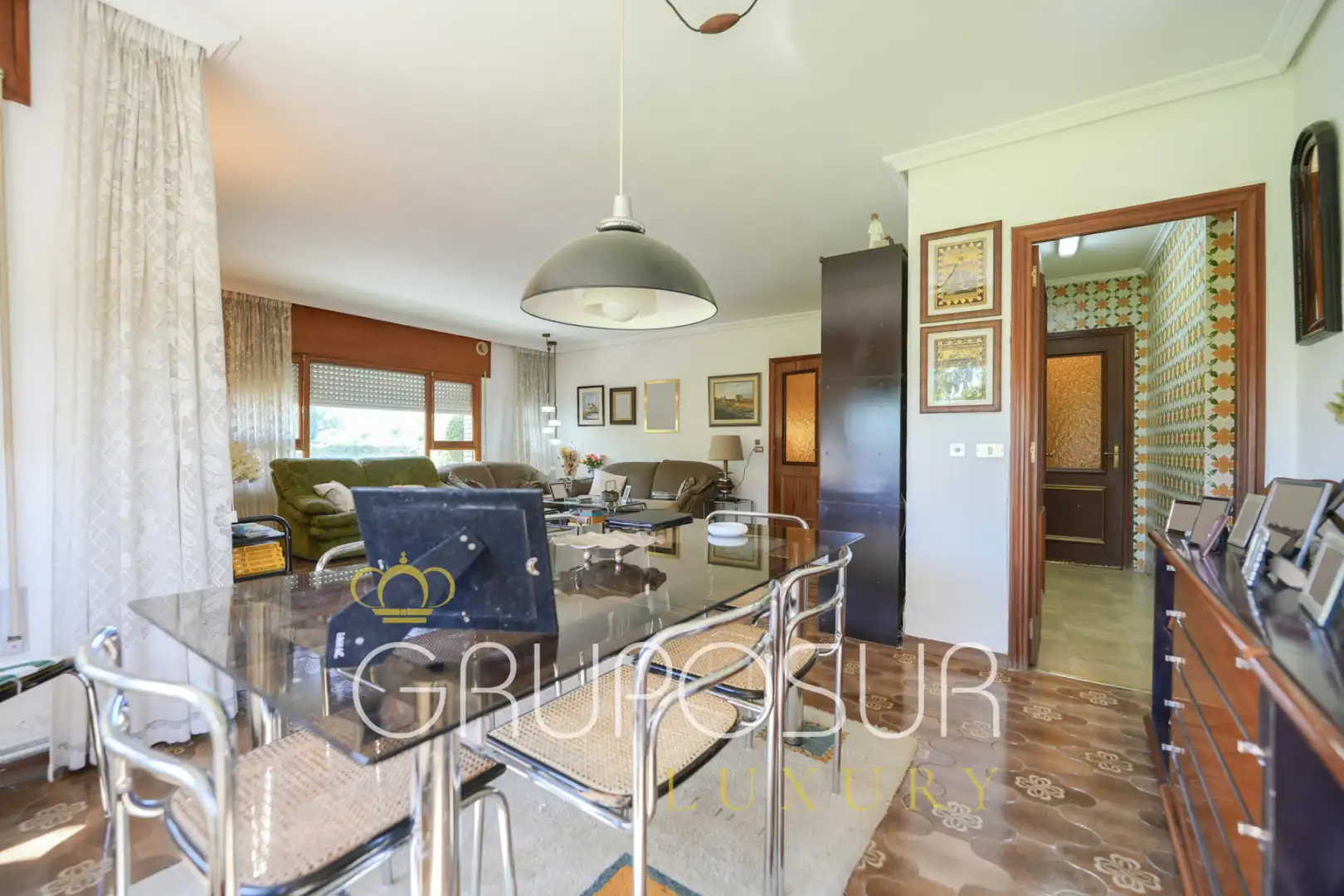 Sala de estar de Casa o chalet en venta en Villanubla con Aire acondicionado, Calefacción y Jardín privado