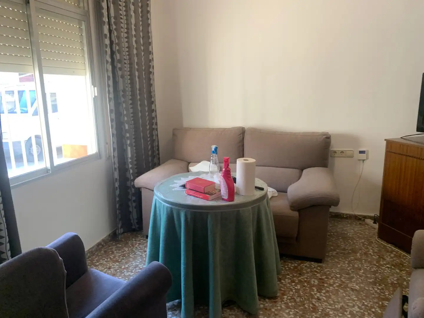 Sala d'estar de Casa o xalet en venda en Murcia amb Jardí privat, Terrassa i Traster