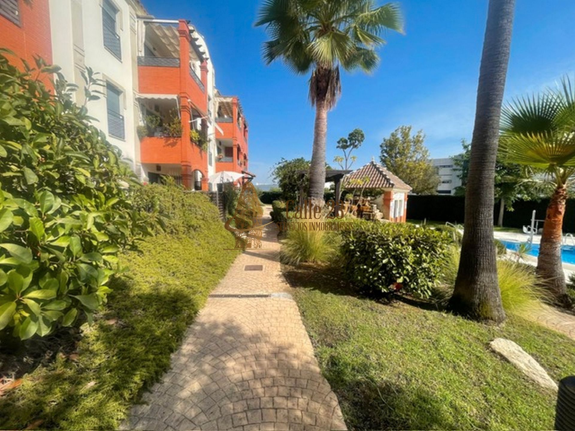 Exterior view of Attic for sale in Aljaraque  with Air Conditioner, Terrace and Storage room