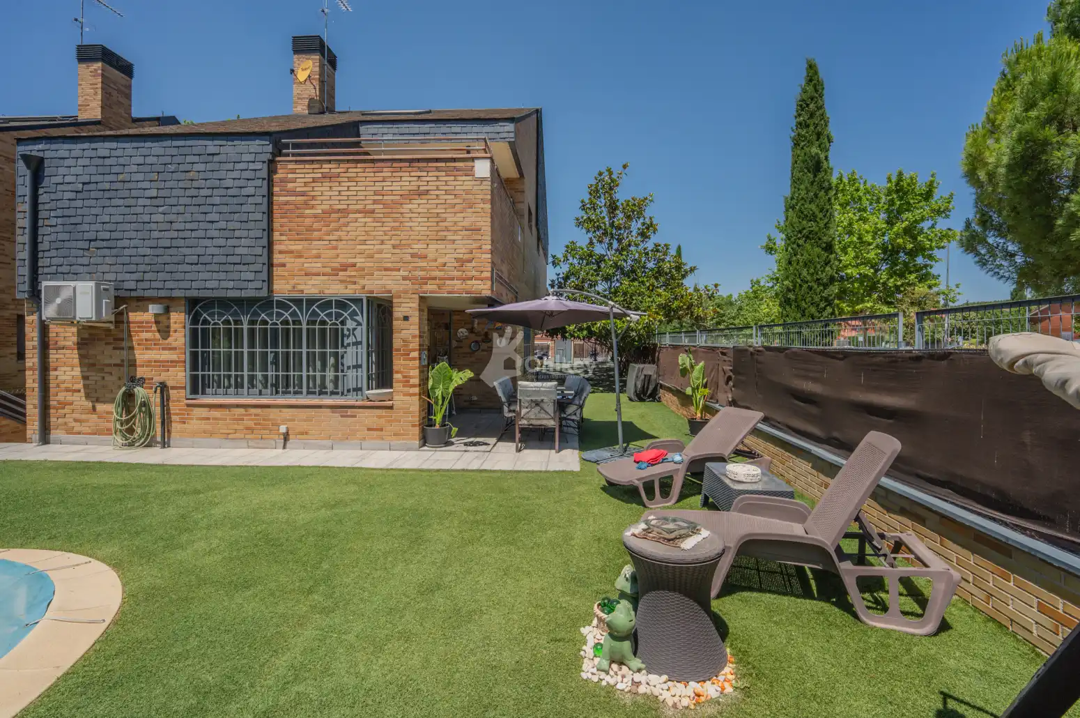 Jardín de Casa o chalet en venta en Rivas-Vaciamadrid con Aire acondicionado, Jardín privado y Terraza