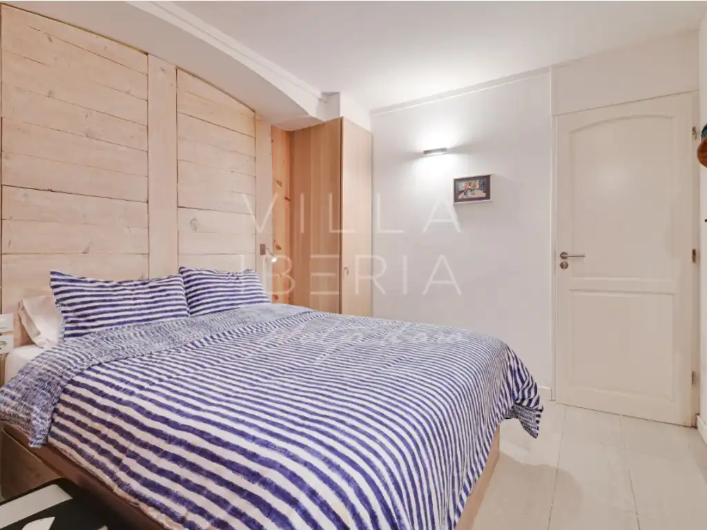 Schlafzimmer von Wohnungen zum Verkauf in Calonge i Sant Antoni mit Klimaanlage, Privatgarten und Terrasse