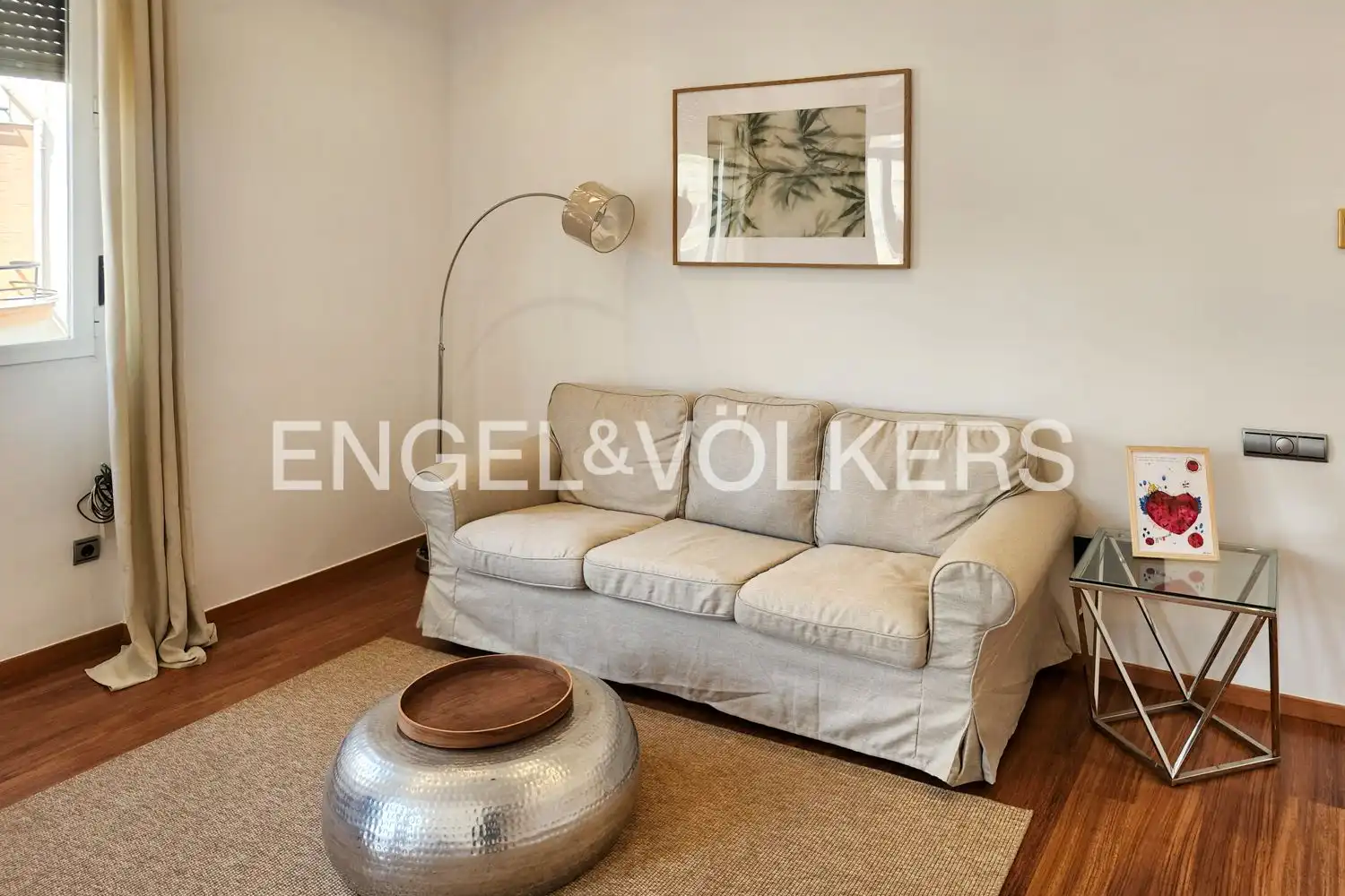 Sala de estar de Piso de alquiler en Valencia con Aire acondicionado, Calefacción y Amueblado
