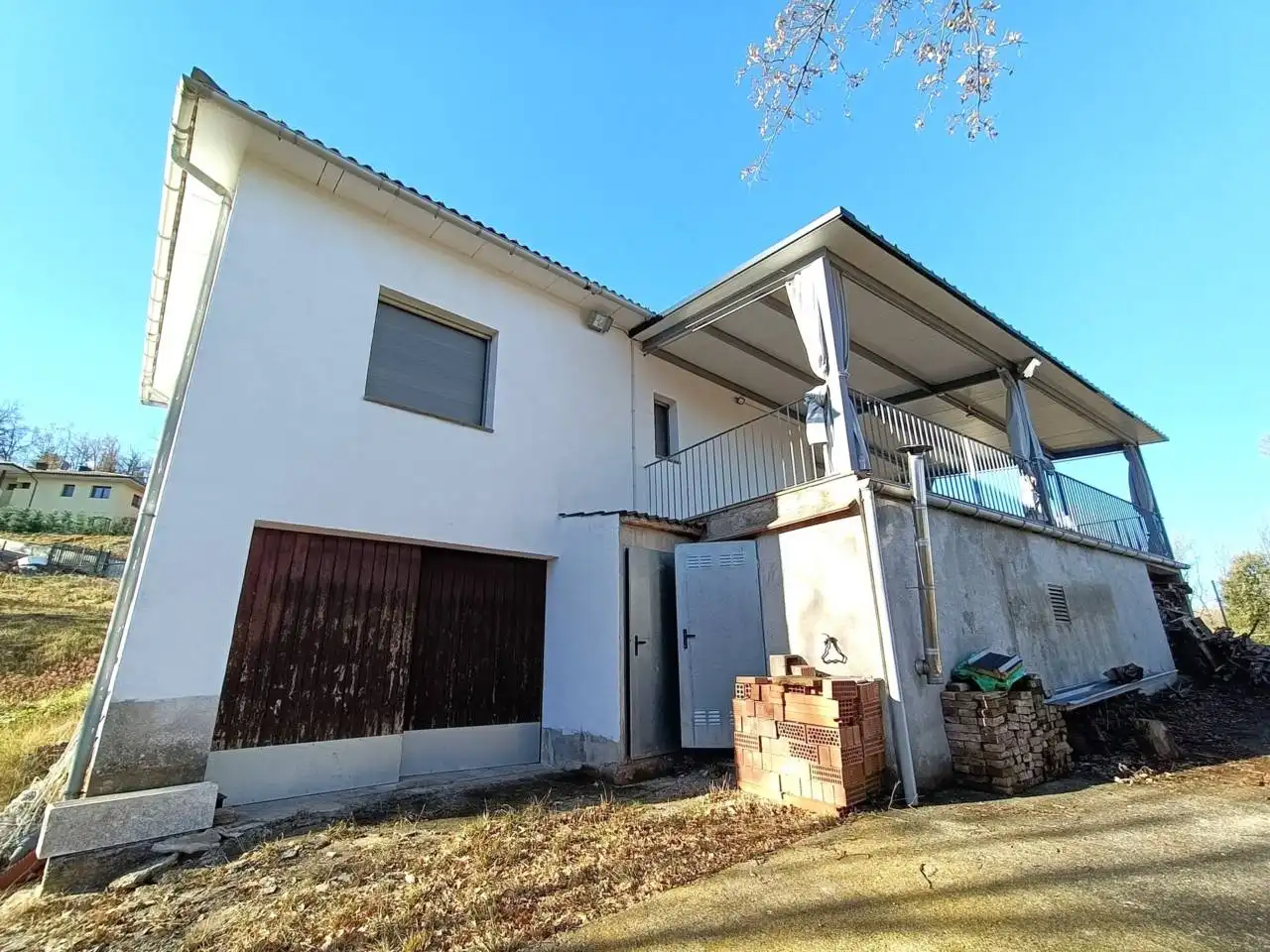 Vista exterior de Casa o chalet en venta en Muntanyola con Calefacción, Jardín privado y Terraza