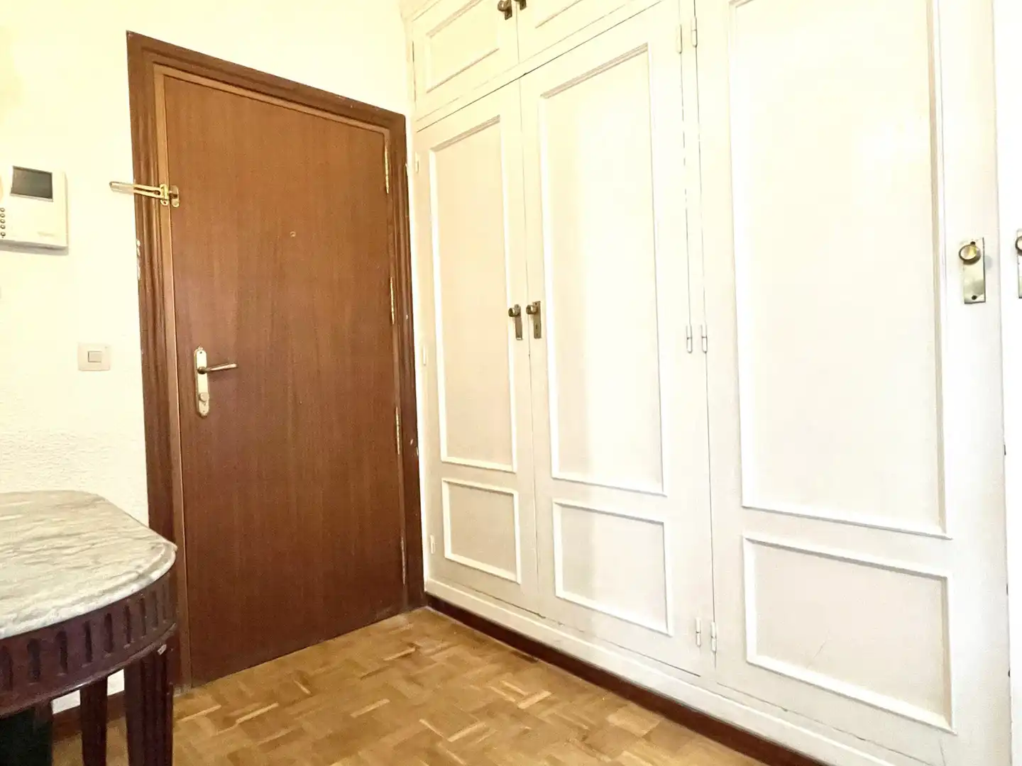 Bedroom of Flat for rent in Madrid  with Heating, Parquet flooring and Terrace