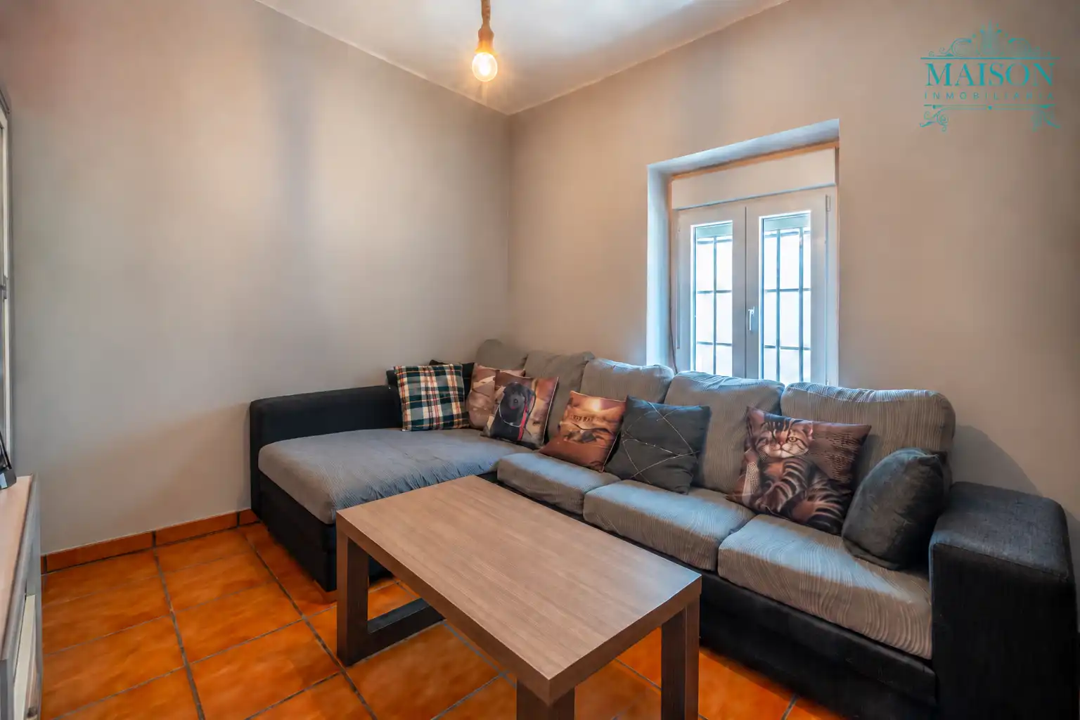 Sala de estar de Casa adosada en venta en Ribatejada, Madrid