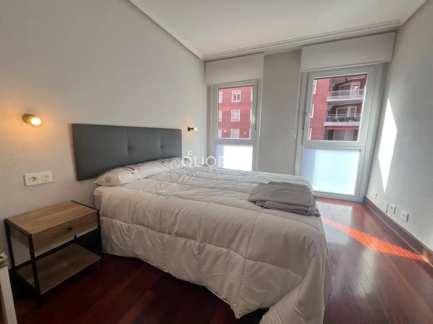Schlafzimmer von Wohnung zur Miete in Bilbao  mit Heizung und Möbliert
