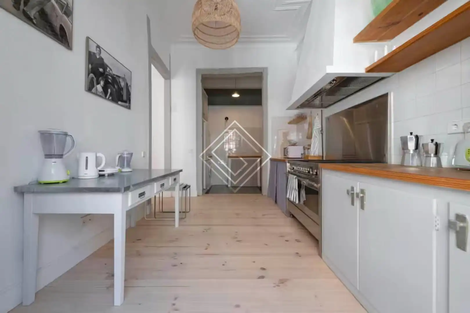 Küche von Wohnung zur Miete in Centro