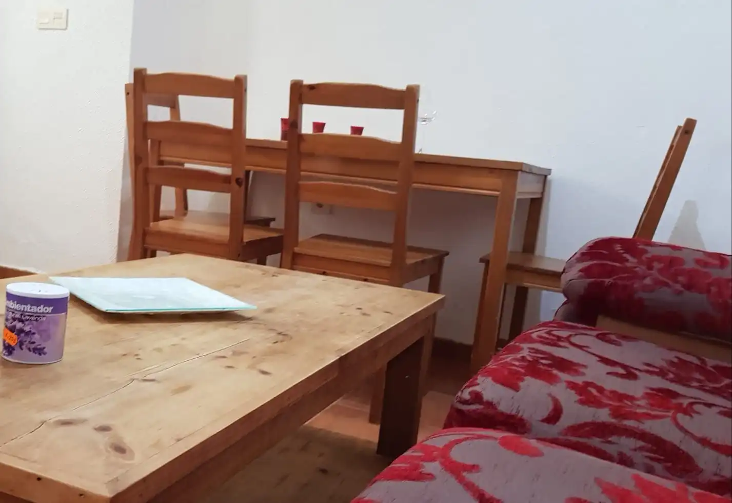 Comedor de Apartamento de alquiler en Málaga con Amueblado y Lavadora