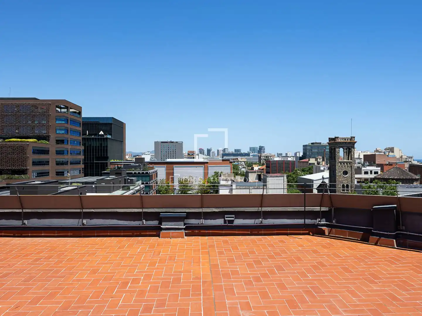 Terrace of Flat for sale in Barcelona  with Air Conditioner, Terrace and Furnished