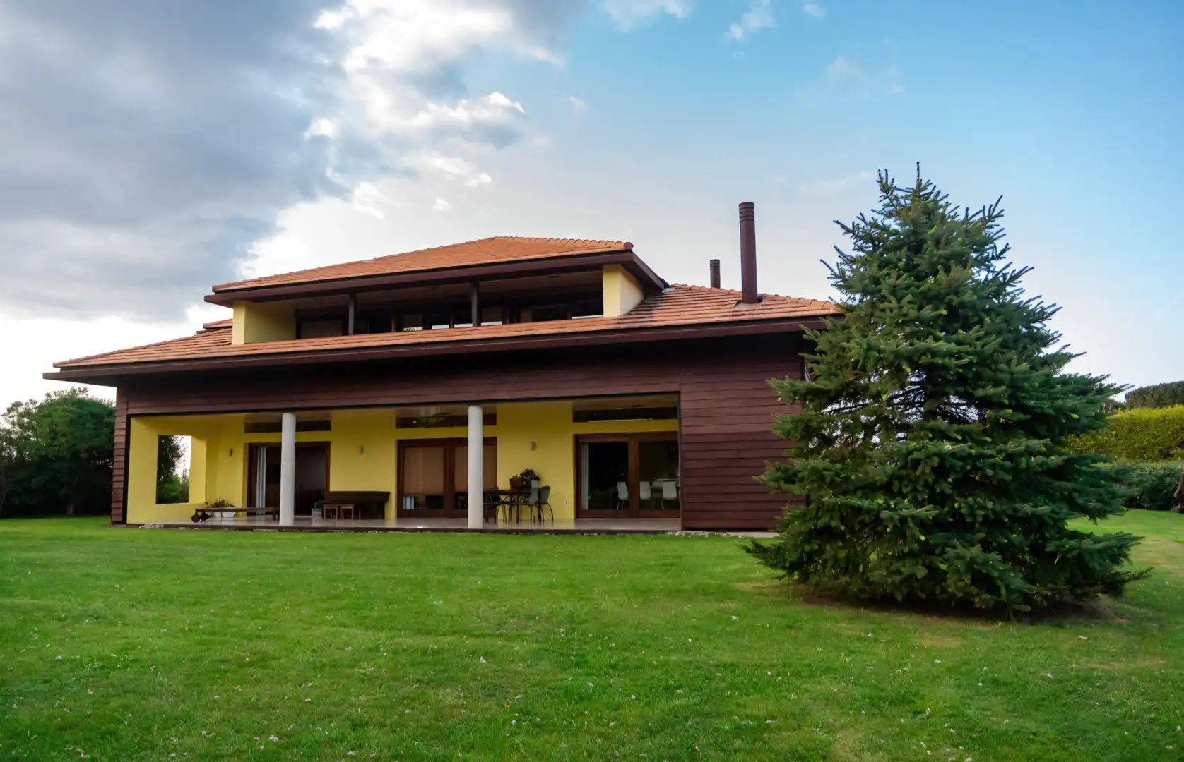 Vista exterior de Casa o chalet en venta en Ruiloba con Aire acondicionado, Calefacción y Jardín privado