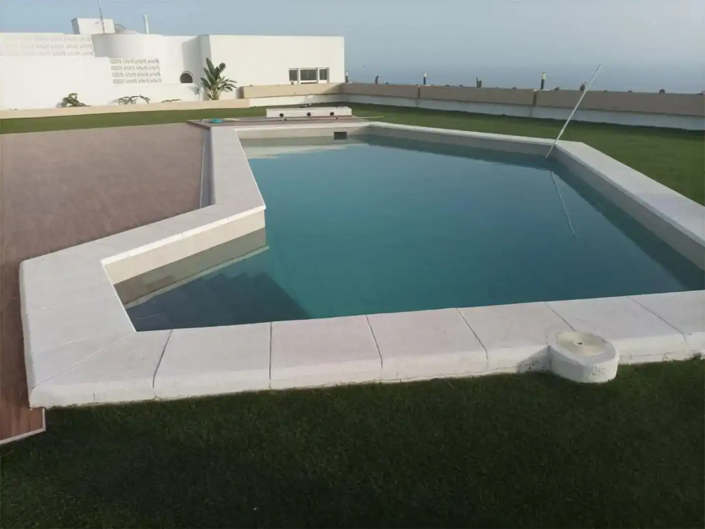 Piscina de Casa o xalet de lloguer en El Rosario amb Piscina i Balcó