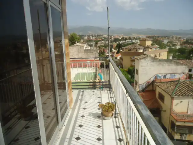 Balcony of Flat for rent in Granada  with Air Conditioner, Furnished and Washing machine