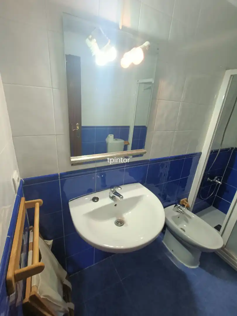 Bathroom of Detached homes for rent in Cáceres  with Oven, Washing machine and Microwave