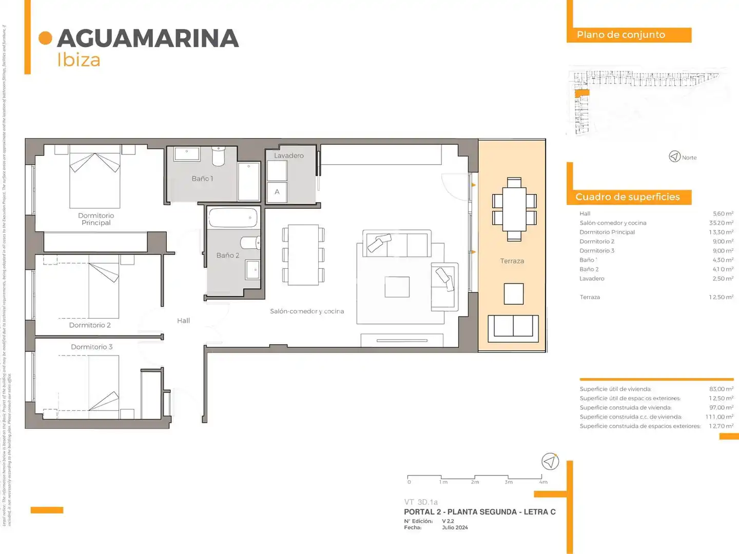 Wohnung zum Verkauf in Eivissa mit Klimaanlage, Terrasse und Schwimmbad