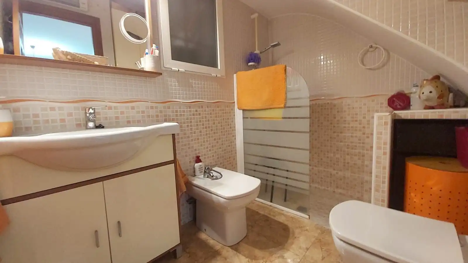 Baño de Casa o chalet en venta en La Nucia con Aire acondicionado, Calefacción y Jardín privado