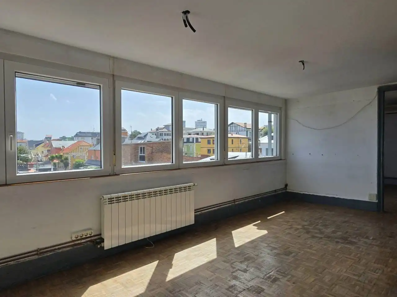 Sala de estar de Ático en venta en A Coruña Capital  con Calefacción, Terraza y Balcón