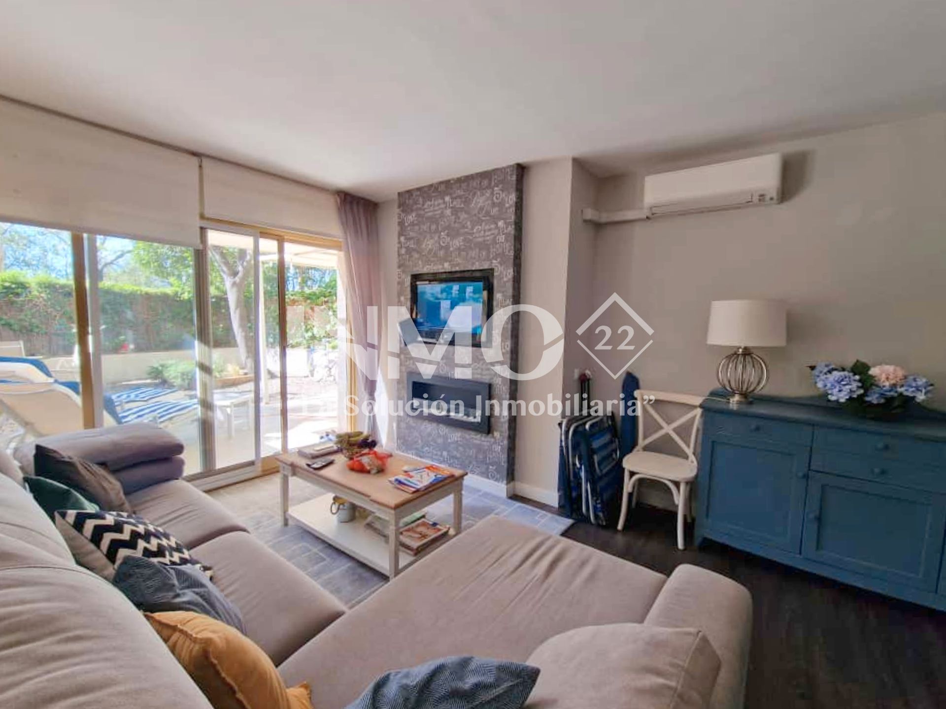 Living room of Apartment for sale in Cambrils  with Air Conditioner, Private garden and Terrace
