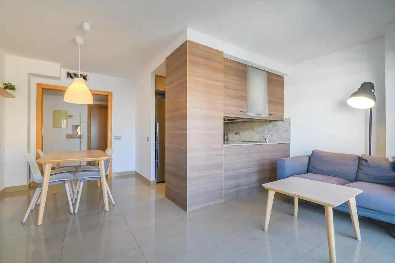 Sala de estar de Ático en venta en Manresa
